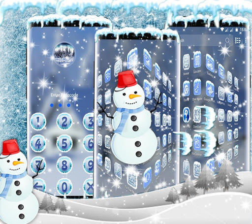 Ice Snow Launcher Theme