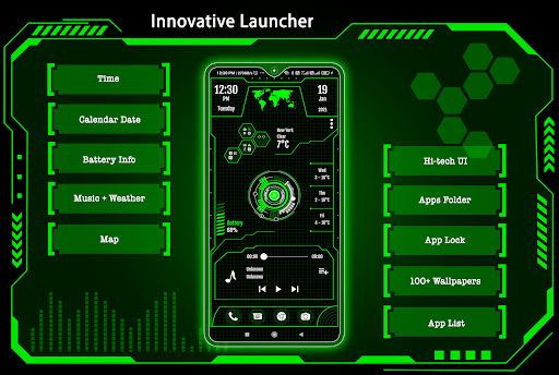 Innovative Launcher - AppLock